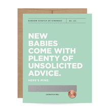 Load image into Gallery viewer, New Babies Scratch-Off Card