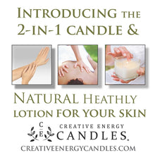 Load image into Gallery viewer, Peppermint &amp; Eucalyptus: 2-in-1 Soy Lotion Candle