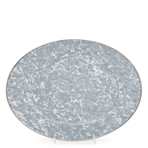 Grey Oval Platter