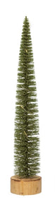 Skinny LED Bottle Brush Tree