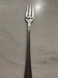 Vintage Spoon Garden Markers