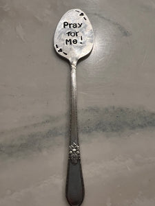 Vintage Spoon Garden Markers