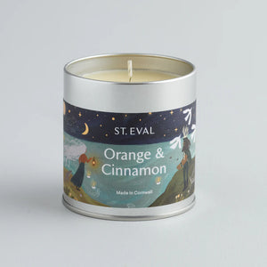 Orange & Cinnamon Christmas Scented Tin