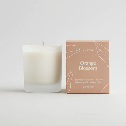 Orange Blossom, Lamorna Glass Candle