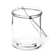 Load image into Gallery viewer, Round Glass Votive Holder/Vase With Metal