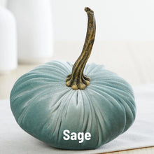 Load image into Gallery viewer, Handmade Small Velvet Pumpkins