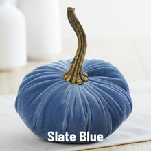 Load image into Gallery viewer, Handmade Small Velvet Pumpkins