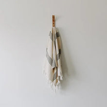 Load image into Gallery viewer, Turkish Cotton Hand Towel, Multi Stripe