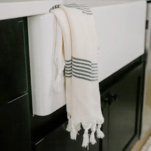 Load image into Gallery viewer, Turkish Cotton Hand Towel, Multi Stripe