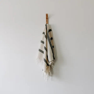 Turkish Cotton Hand Towel, Single Stripe