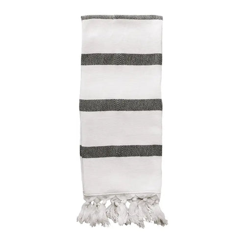 Turkish Cotton Hand Towel, Single Stripe