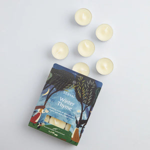 Winter Thyme Scented Christmas Tealights