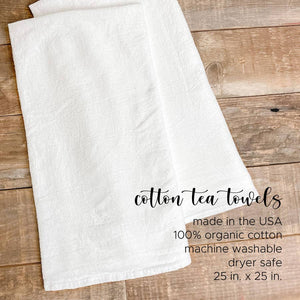 Home is Wherever Mom Is - Cotton Tea Towel