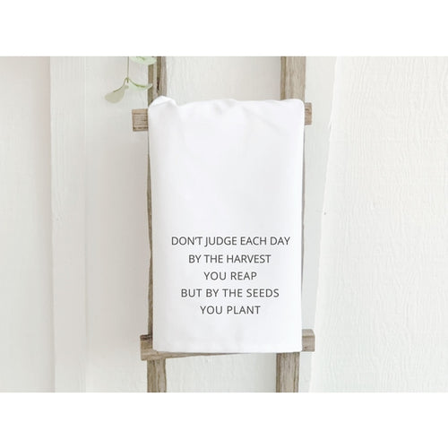 Seeds Quote - Cotton Tea Towel