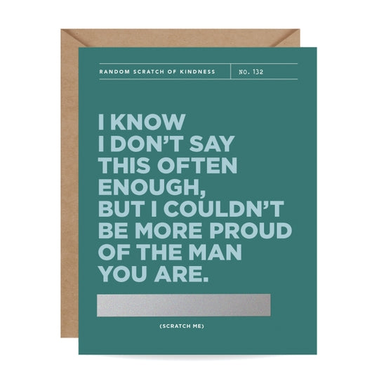Truly Amazing Human Being Scratch-off Card