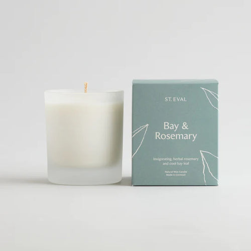 Bay & Rosemary, Lamorna Glass Candle