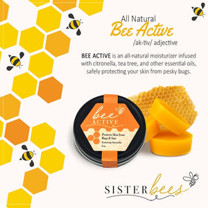 Bee Active- Bug Repellent Skin Balm-Travel Size