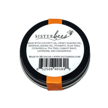Load image into Gallery viewer, Bee Active- Bug Repellent Skin Balm-Travel Size