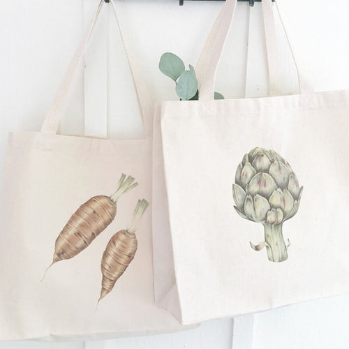 Canvas Tote Bag-Vegetables