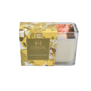 Citrus Basil & Wild Mint: 2-in-1 Soy Lotion Candle