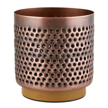 Load image into Gallery viewer, Copper Metal Candle Holder