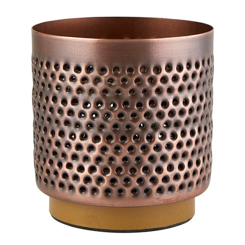 Copper Metal Candle Holder