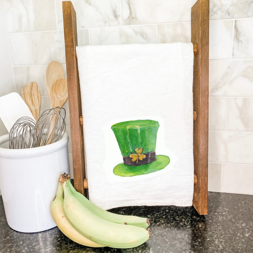 Leprechaun Hat- Cotton Tea Towel