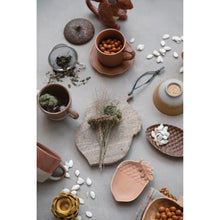 Load image into Gallery viewer, 5-1/2&quot;L - 5-3/4&quot;L Stoneware Fall Shaped Dish, 3 Colors, 3 Styles