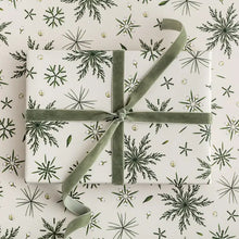 Load image into Gallery viewer, Festive Foliage - Ivory - Christmas Gift Wrap