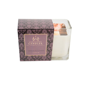 French Fig & Amber: 2-in-1 Soy Lotion Candle