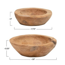Load image into Gallery viewer, Teakwood Bowls