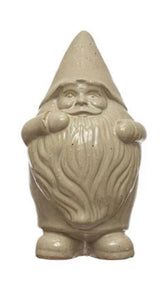 Stoneware Gnome, Cream Color, 3 Styles