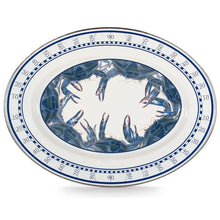 Load image into Gallery viewer, Blue Crab Oval Platter