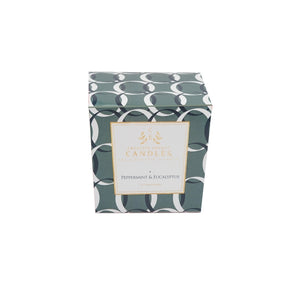 Peppermint & Eucalyptus: 2-in-1 Soy Lotion Candle