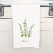 Load image into Gallery viewer, Rosemary - Cotton Tea Towel