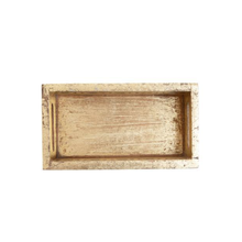 Load image into Gallery viewer, Small Gold Mango Wood Tray