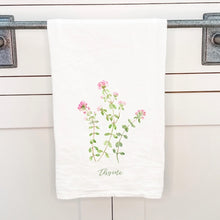Load image into Gallery viewer, Thyme - Cotton Tea Towel