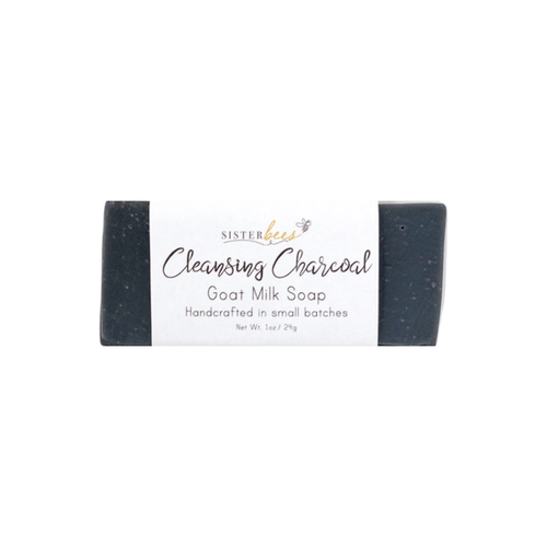 Travel Size Charcoal Goat's Milk Soap