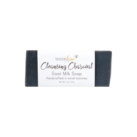 Travel Size Charcoal Goat's Milk Soap