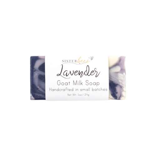 Travel Size Lavender Goats Milk Soap