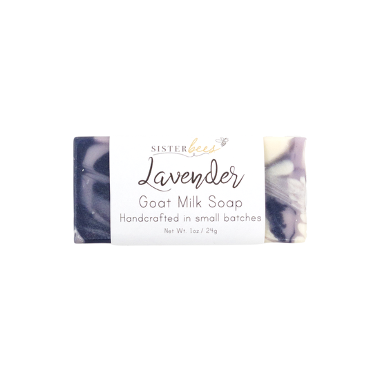 Travel Size Lavender Goats Milk Soap